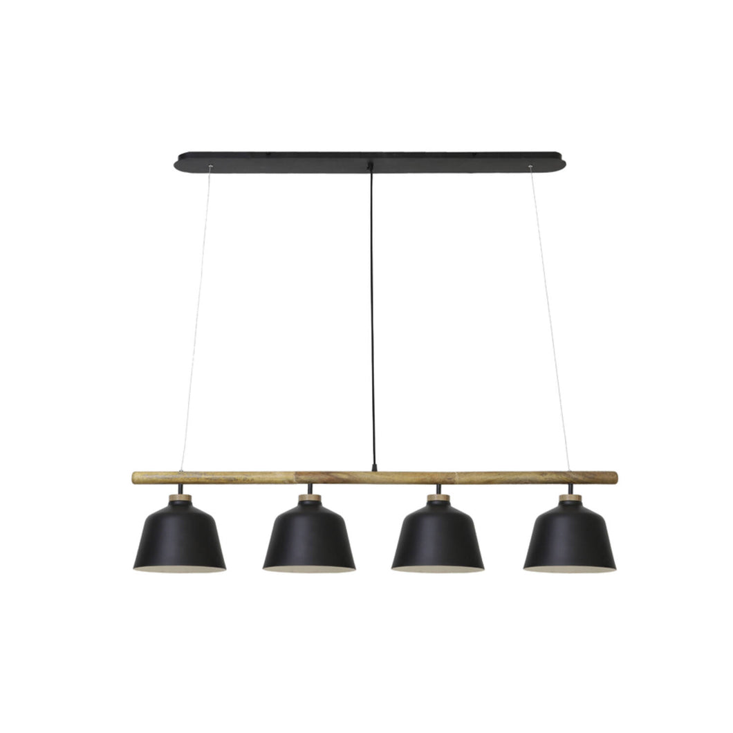 Orlando Store™ - Lampada a Sospensione Banu 4 Luci 132x25x30 cm