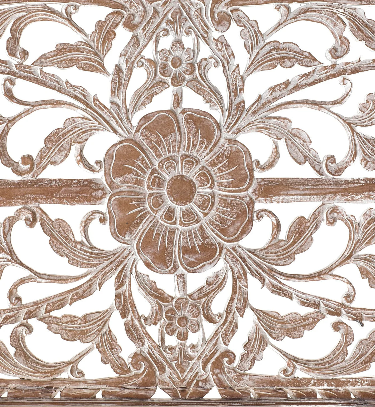 Orlando Store™ - Testata Matrimoniale Foglia In Legno