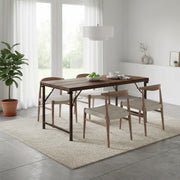 Orlando Store™ - Tavolo/Panca Fratina Party Marrone 150X60