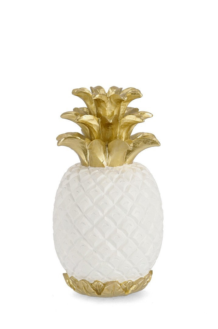 Orlando Store™ - Decorazione Ananas Surabaya Bianco H30