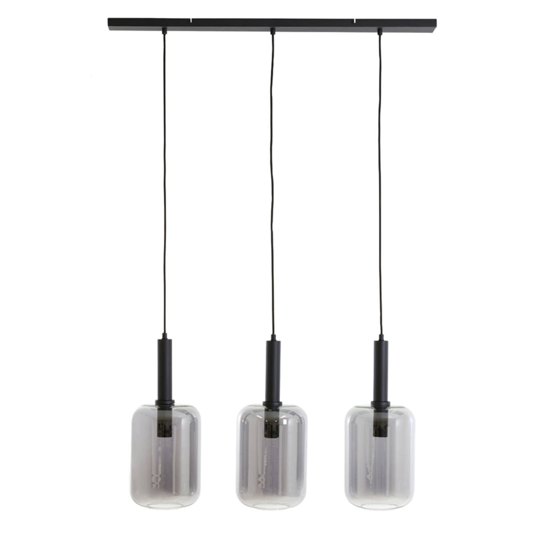 Orlando Store™ - Lampada a Sospensione Lekar 3 Luci 100x22x32 cm