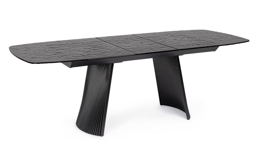 Orlando Store™ - Tavolo Allungabile Oliver Vetro 180-220X90