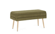 Orlando Store™ - Panca Contenitore Olga Verde Bosco