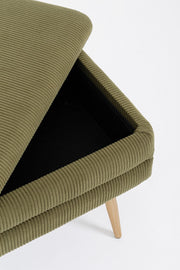 Orlando Store™ - Panca Contenitore Olga Verde Bosco