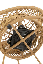 Load image into Gallery viewer, Orlando Store™ - Poltrona Zayo Girevole Metallo/Rattan Beige
