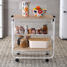 Carica l'immagine nel visualizzatore di Gallery, Orlando Store™ - Carrello Pieghevole Bianco con Ruote

