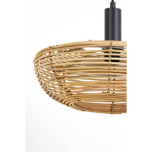 Carica l&#39;immagine nel visualizzatore di Gallery, Orlando Store™ - Lampada a Sospensione Milan Ø40x15 cm Rattan Naturale
