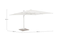 Carica l'immagine nel visualizzatore di Gallery, Orlando Store™ - Ombrellona Braccio Vega Bianco 3X4
