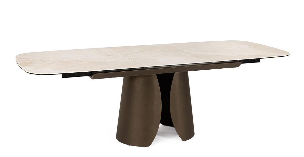 Orlando Store™ - Tavolo Allungabile Ardis Bronze 180/240X95