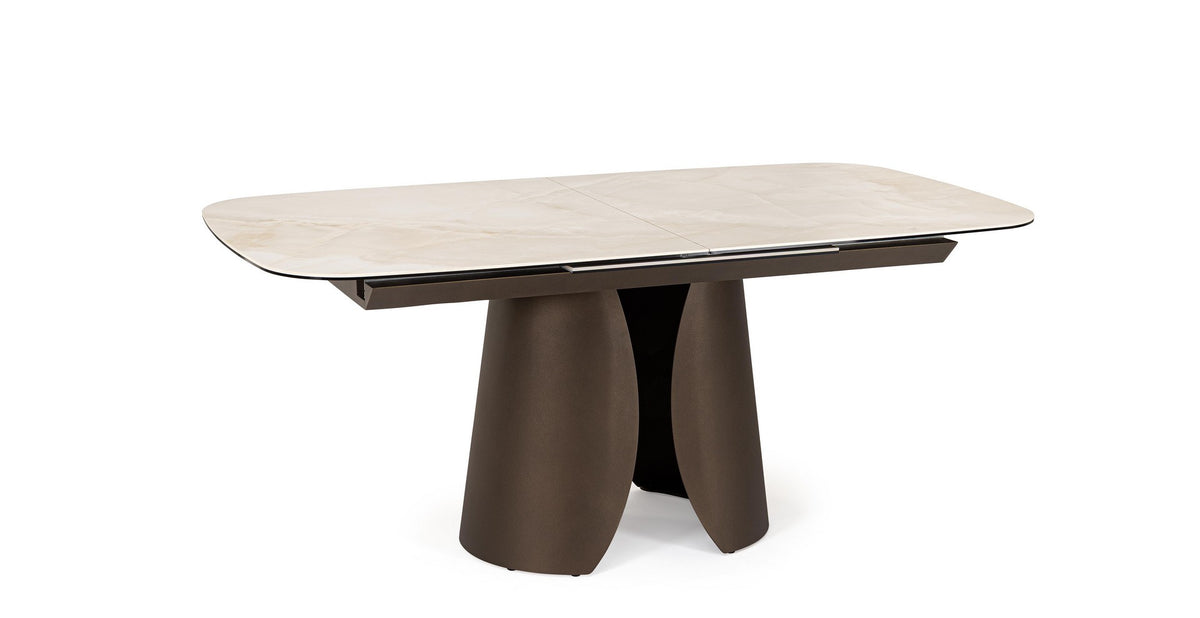 Orlando Store™ - Tavolo Allungabile Ardis Bronze 180/240X95