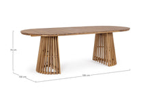 Carica l&#39;immagine nel visualizzatore di Gallery, Orlando Store™ - Tavolo Rodano Ovale 220X100 - FSC
