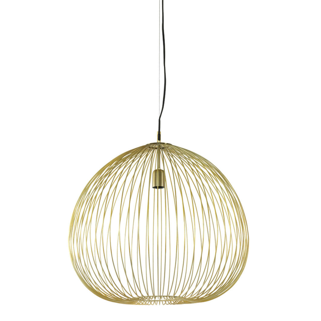 Orlando Store™ - Lampada a Sospensione Rilana Ø56x55 cm Oro Chiaro