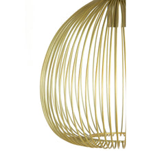 Carica l&#39;immagine nel visualizzatore di Gallery, Orlando Store™ - Lampada a Sospensione Rilana Ø56x55 cm Oro Chiaro
