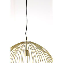 Carica l&#39;immagine nel visualizzatore di Gallery, Orlando Store™ - Lampada a Sospensione Rilana Ø56x55 cm Oro Chiaro
