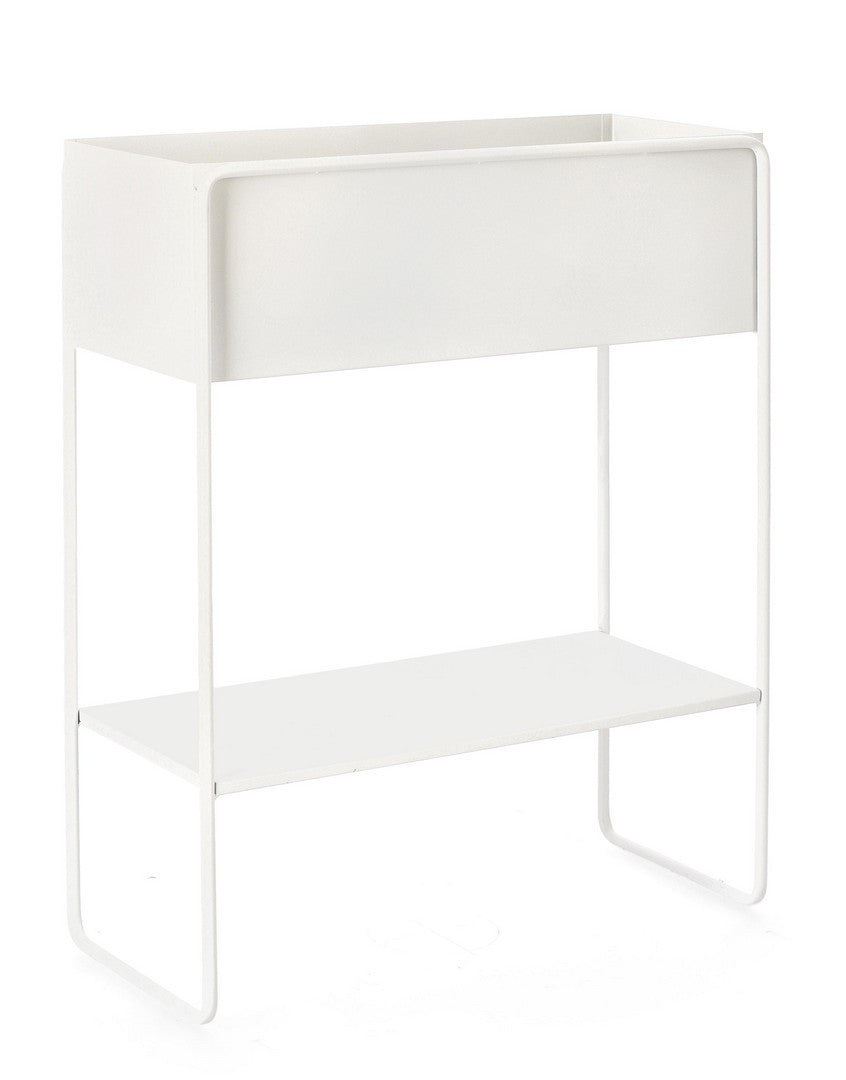 Orlando Store™ - Porta Fiore Madelyn Rettangolare Bianco 50X63,5H
