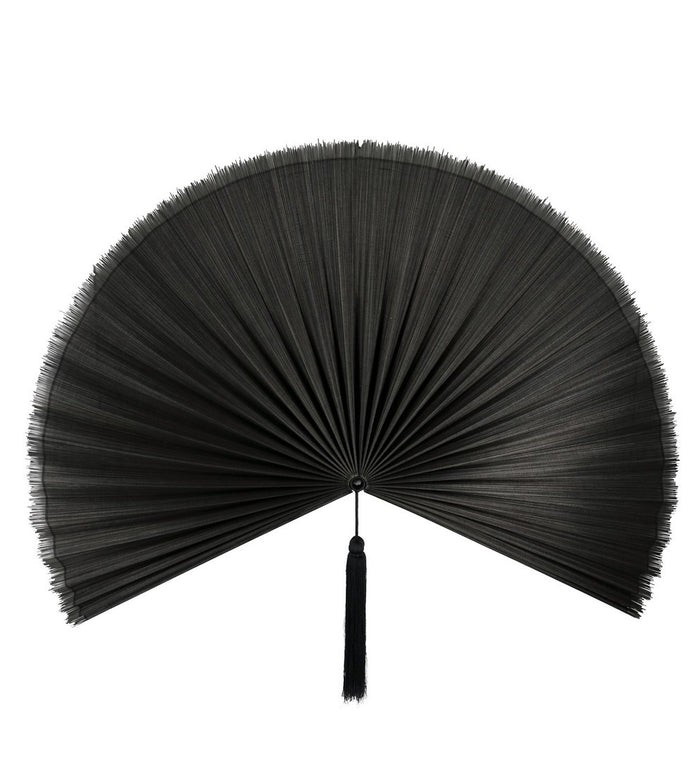 Orlando Store™ - Ventaglio Decorativo Nanka Nero 60X123