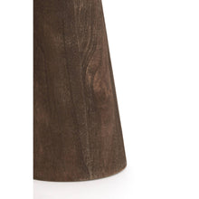 Carica l&#39;immagine nel visualizzatore di Gallery, Orlando Store™ - Base Lampada Sabuli Legno Opaco Marrone Scuro 17x20x57 cm
