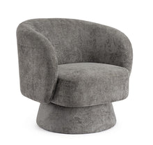 Load image into Gallery viewer, Orlando Store™ - Poltrona Girevole Julienne Grigio Scuro
