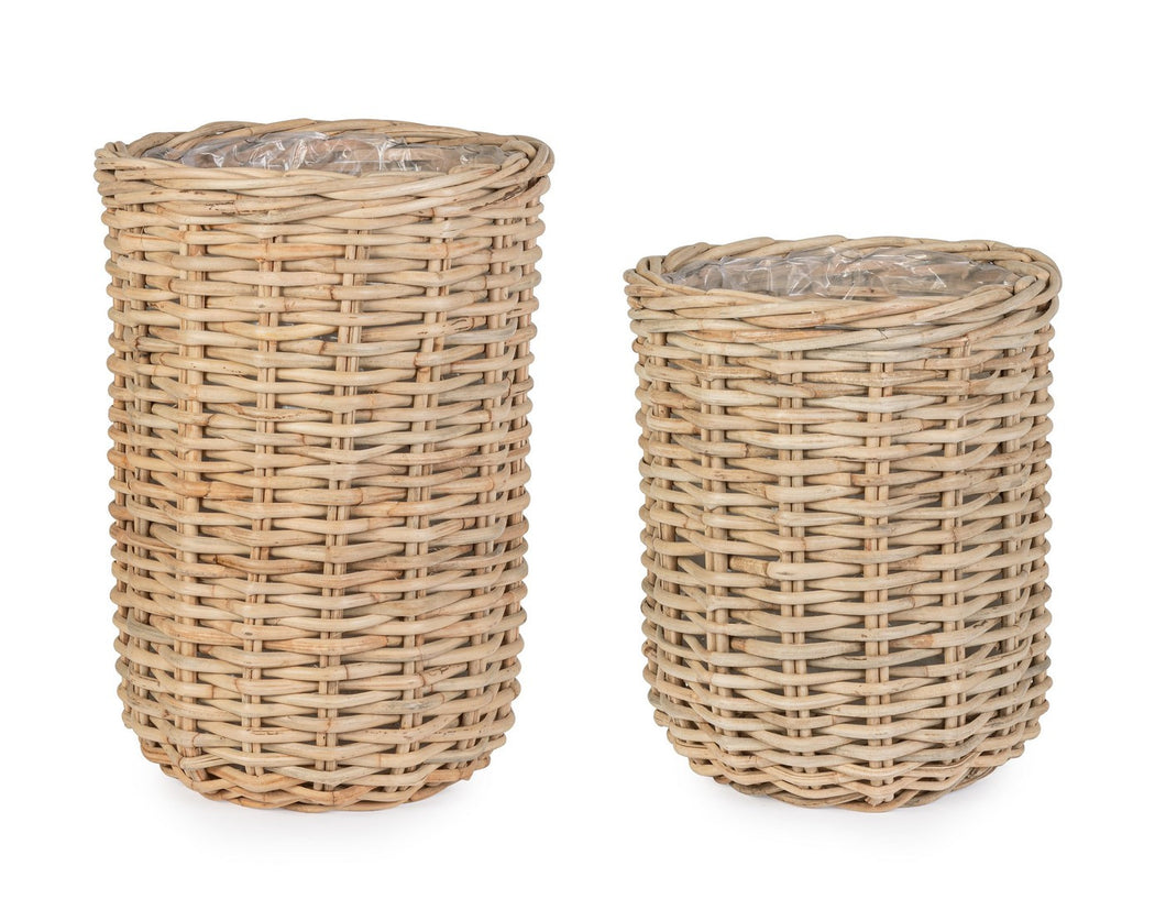 Orlando Store™ - SET2 Cesta Jefri Ovale Naturale