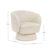 Orlando Store™ - Poltrona Girevole Julienne Shell