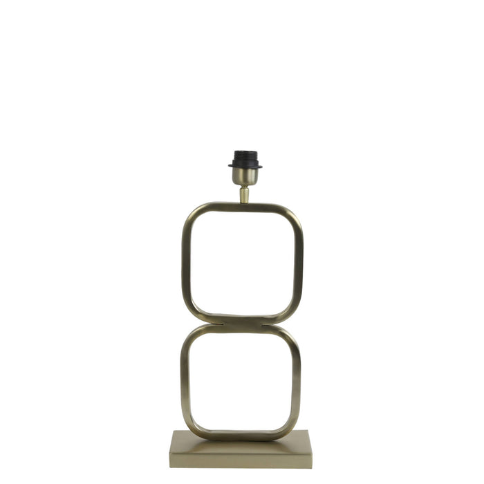 Orlando Store™ - Base Lampada Lutika Oro Chiaro 23x11,5x46 cm