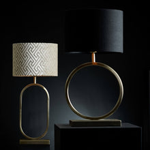 Carica l&#39;immagine nel visualizzatore di Gallery, Orlando Store™ - Base Lampada Jamiri Oro Chiaro20x10x45 cm
