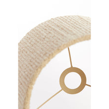 Carica l&#39;immagine nel visualizzatore di Gallery, Orlando Store™ - Cilindro Paralume Medana Ciniglia Crema 25-25-36 cm
