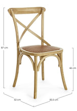 Load image into Gallery viewer, Orlando Store™ - Sedia Cross Marrone Naturale
