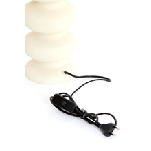 Carica l&#39;immagine nel visualizzatore di Gallery, Orlando Store™ - Base Lampada Soroca Crema Opaca Ø15x42 cm
