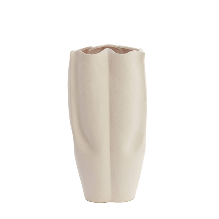 Orlando Store™ - Vaso Sanguli Ceramica Crema 28x27,5x56 cm