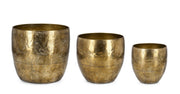 Orlando Store™ - SET 3 Porta Vaso Bimbala Tondo Oro