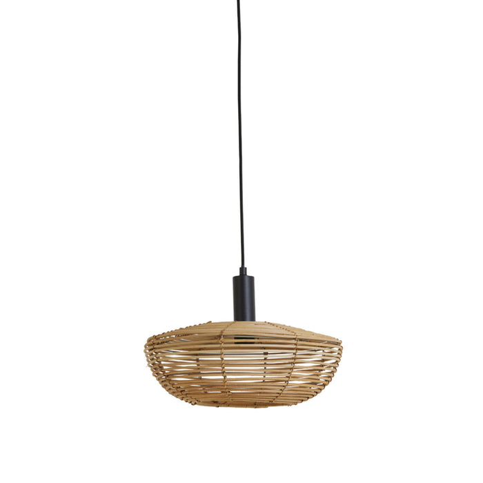 Orlando Store™ - Lampadario Ø40x15 cm Milan Rattan Naturale