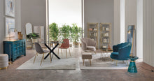 Carica l&#39;immagine nel visualizzatore di Gallery, Orlando Store™ - Credenza 4 Ante Jinan Blu
