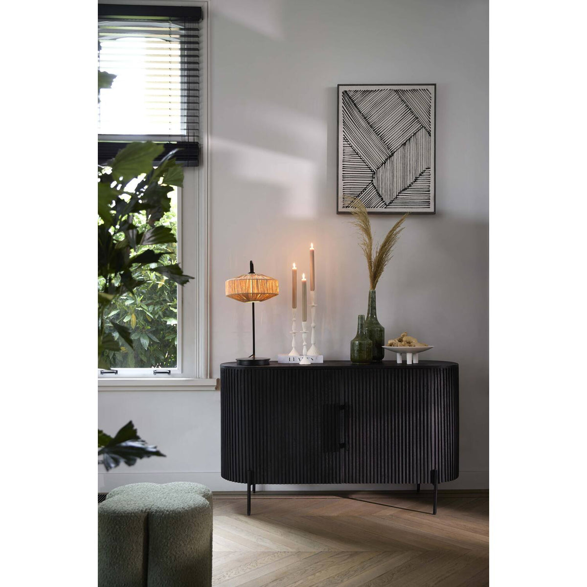 Orlando Store™ - Paralume Ø31x16 cm Biljana Rafia Naturale