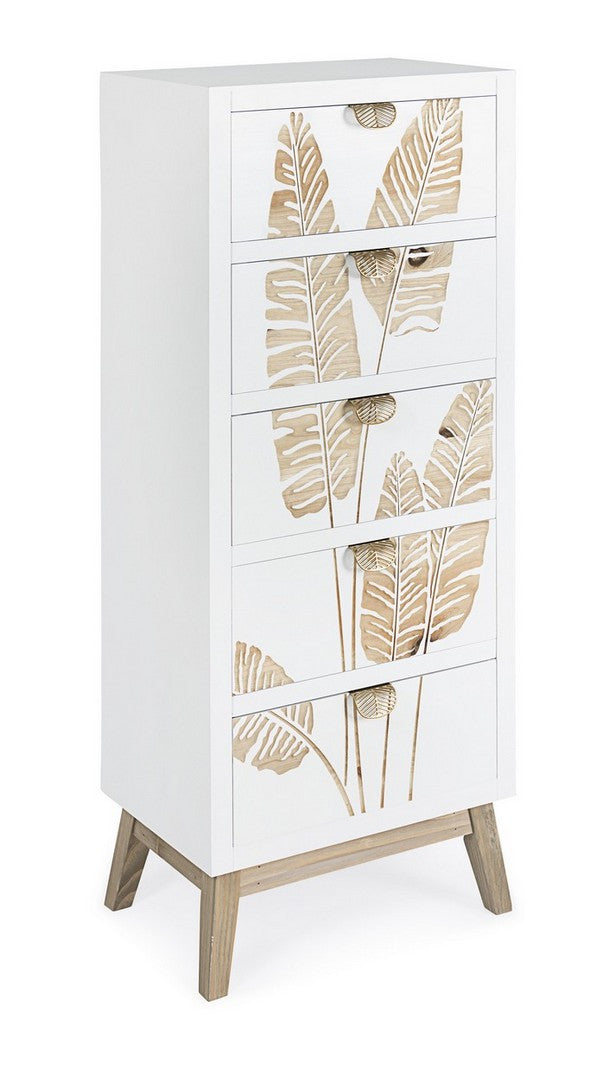 Orlando Store™ - Cassettiera 5 Cassetti Folium