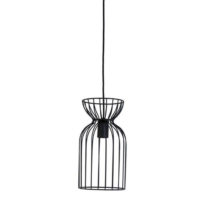 Orlando Store™ - Lampadario Ø18x34 cm Lazar Nero Opaco