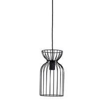 Carica l&#39;immagine nel visualizzatore di Gallery, Orlando Store™ - Lampadario Ø18x34 cm Lazar Nero Opaco
