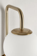 Carica l'immagine nel visualizzatore di Gallery, Orlando Store™ - Lampada Applique Delphine Tondo Dorato H50
