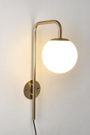 Orlando Store™ - Lampada Applique Delphine Tondo Dorato H50