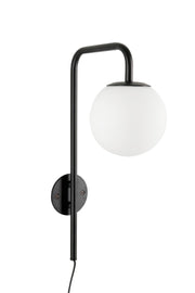 Orlando Store™ - Lampada Applique Delphine Tondo Nero H50