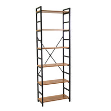 Carica l'immagine nel visualizzatore di Gallery, Orlando Store™ - Scaffale Metallo e Legno Achille 6 Piani 60x28h184,5cm
