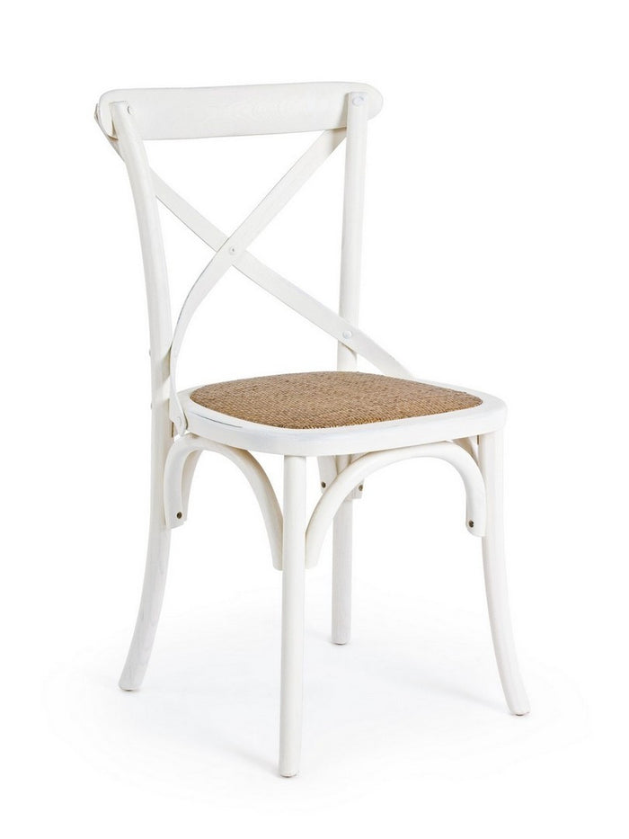 Orlando Store™ - Sedia Cross Bianco