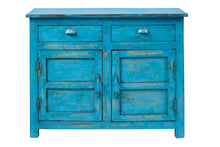 Carica l'immagine nel visualizzatore di Gallery, Orlando Store™ - Mobile 2 Ante 2 Sportelli Azzurro Piccolo
