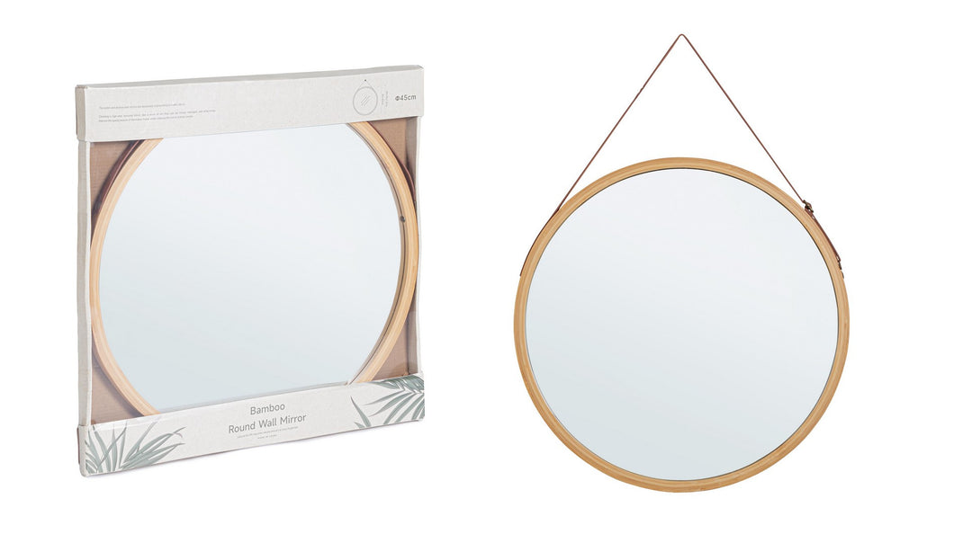 Orlando Store™ - Specchio Desy Tondo Bamboo D45