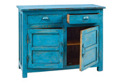 Orlando Store™ - Mobile 2 Ante 2 Sportelli Azzurro Piccolo