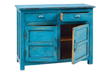 Carica l'immagine nel visualizzatore di Gallery, Orlando Store™ - Mobile 2 Ante 2 Sportelli Azzurro Piccolo
