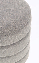 Carica l'immagine nel visualizzatore di Gallery, Orlando Store™ - SET 2 Pouf Contenitore Katerina Grigio Bouclè
