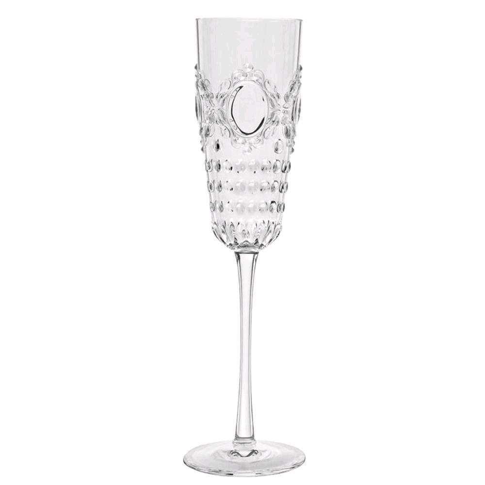 Orlando Store™ - SET of 6 Transparent Flute Glasses
