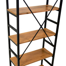 Carica l'immagine nel visualizzatore di Gallery, Orlando Store™ - Scaffale Metallo e Legno Achille 6 Piani 60x28h184,5cm
