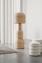 Carica l'immagine nel visualizzatore di Gallery, Orlando Store™ - SET 2 Pouf Contenitore Katerina Bianco Bouclè
